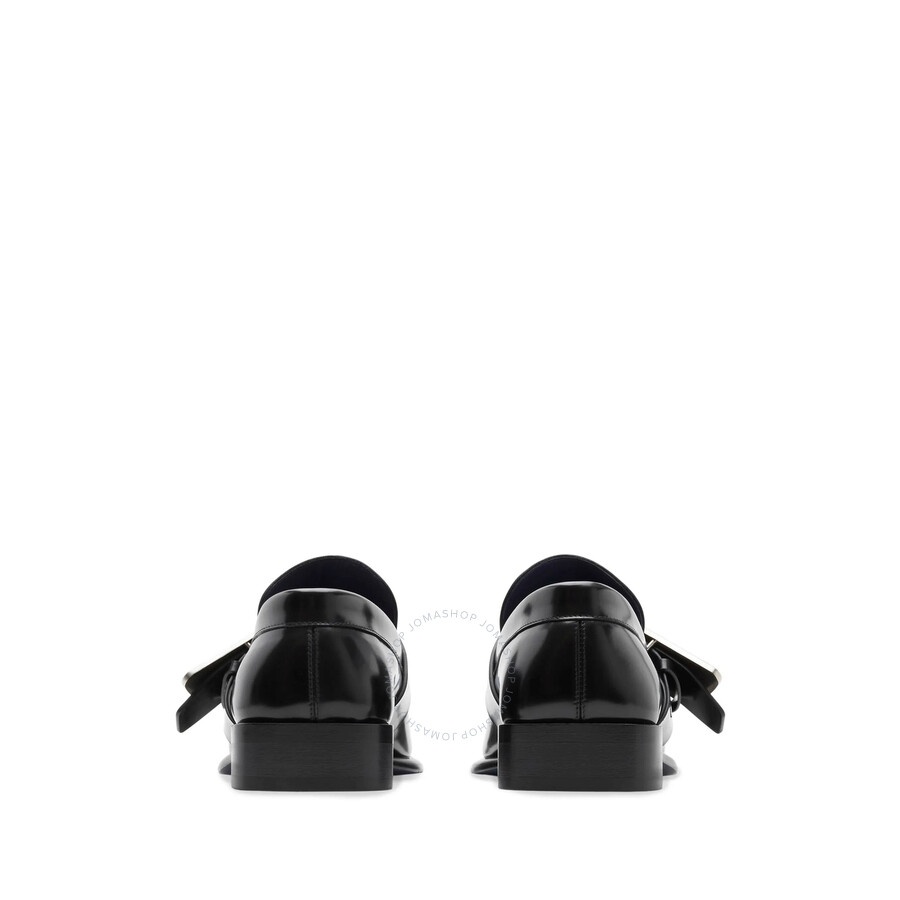 Burberry Shield Leather Loafers - 3