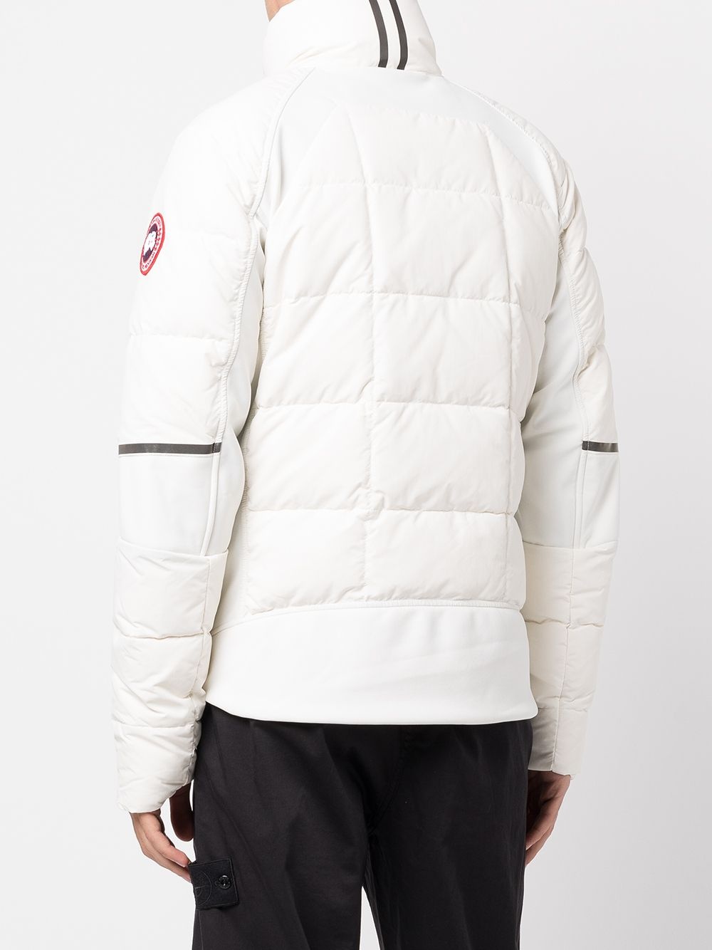 Hybridge high-neck down jacket - 4