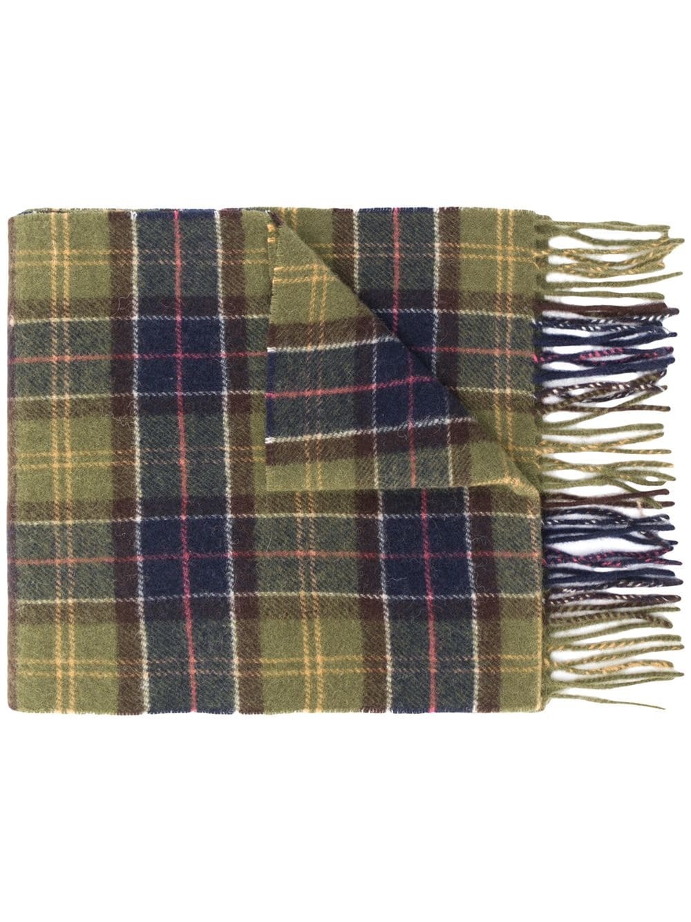 checked scarf - 1