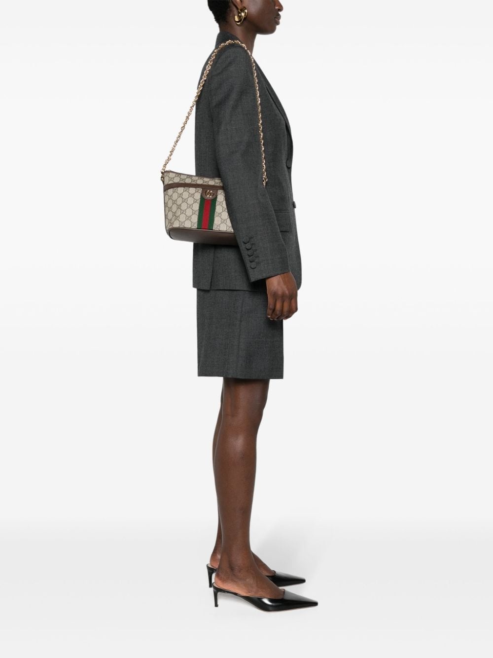 mini Ophidia GG shoulder bag - 2