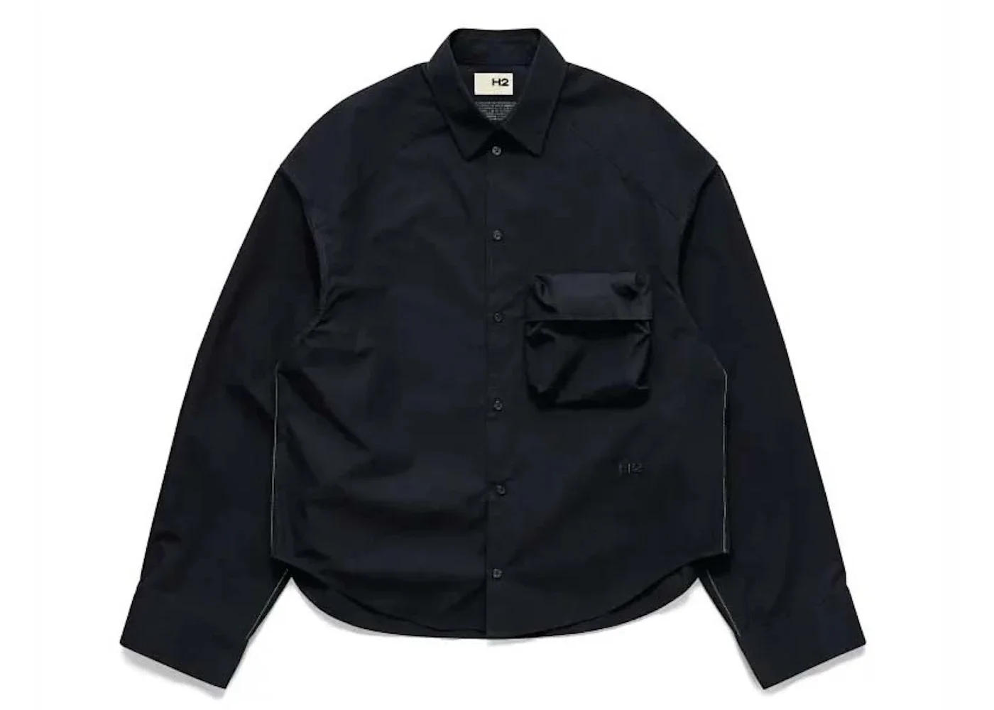Heron Preston H&M Boxy Shirt Black - 1