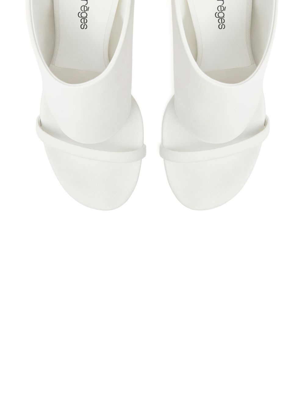 Oblique sandals - 4