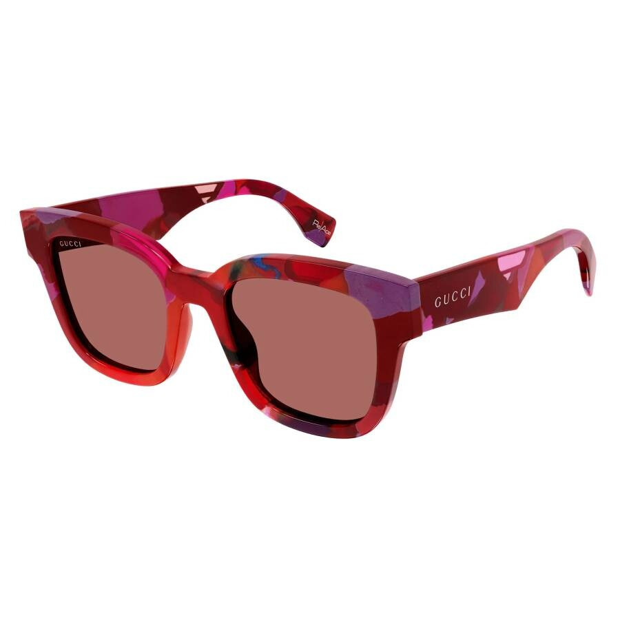 Gucci Orange Square Ladies Sunglasses GG1624S 001 52 - 2