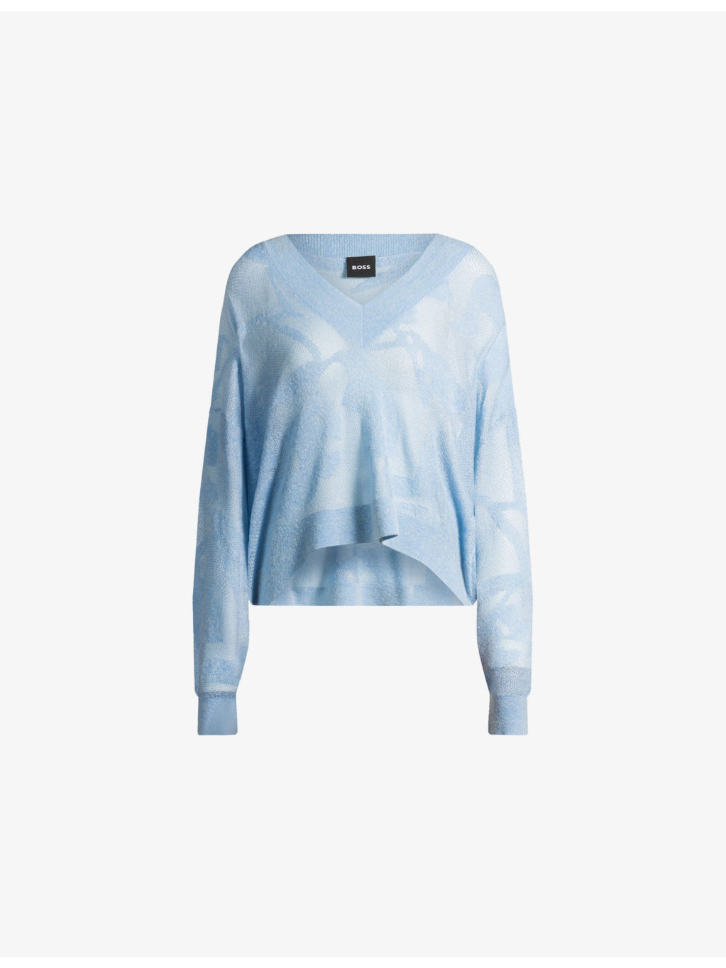 V-neck Knitted Jumper - 1