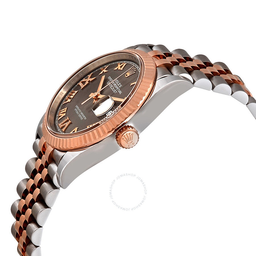 Rolex Datejust 36 Dark Rhodium Diamond Dial Steel and 18kt Everose Gold Jubilee Watch 126231DRRDJ - 2