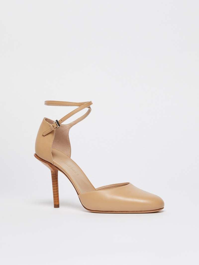 Max Mara MJ Leather Mary Janes outlook