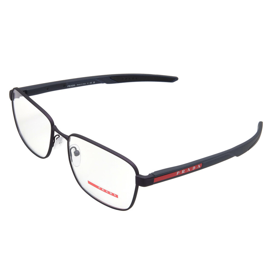Prada Linea Rossa Demo Rectangular Men's Eyeglasses PS 54OV UR71O1 57 - 4