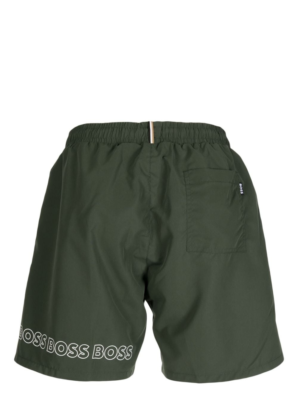 Dolphin logo-print swim shorts - 2