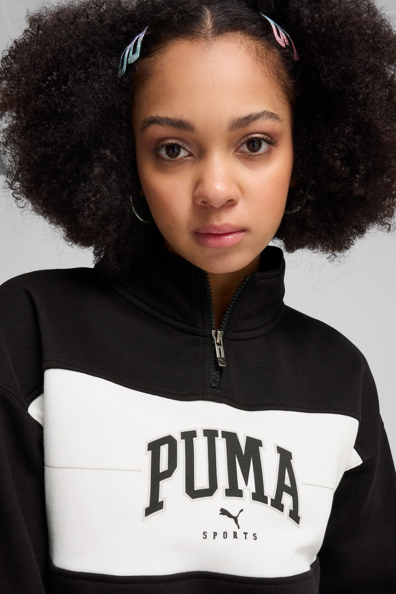 PUMA SQUAD Women's Quarter-Zip Pullover 7