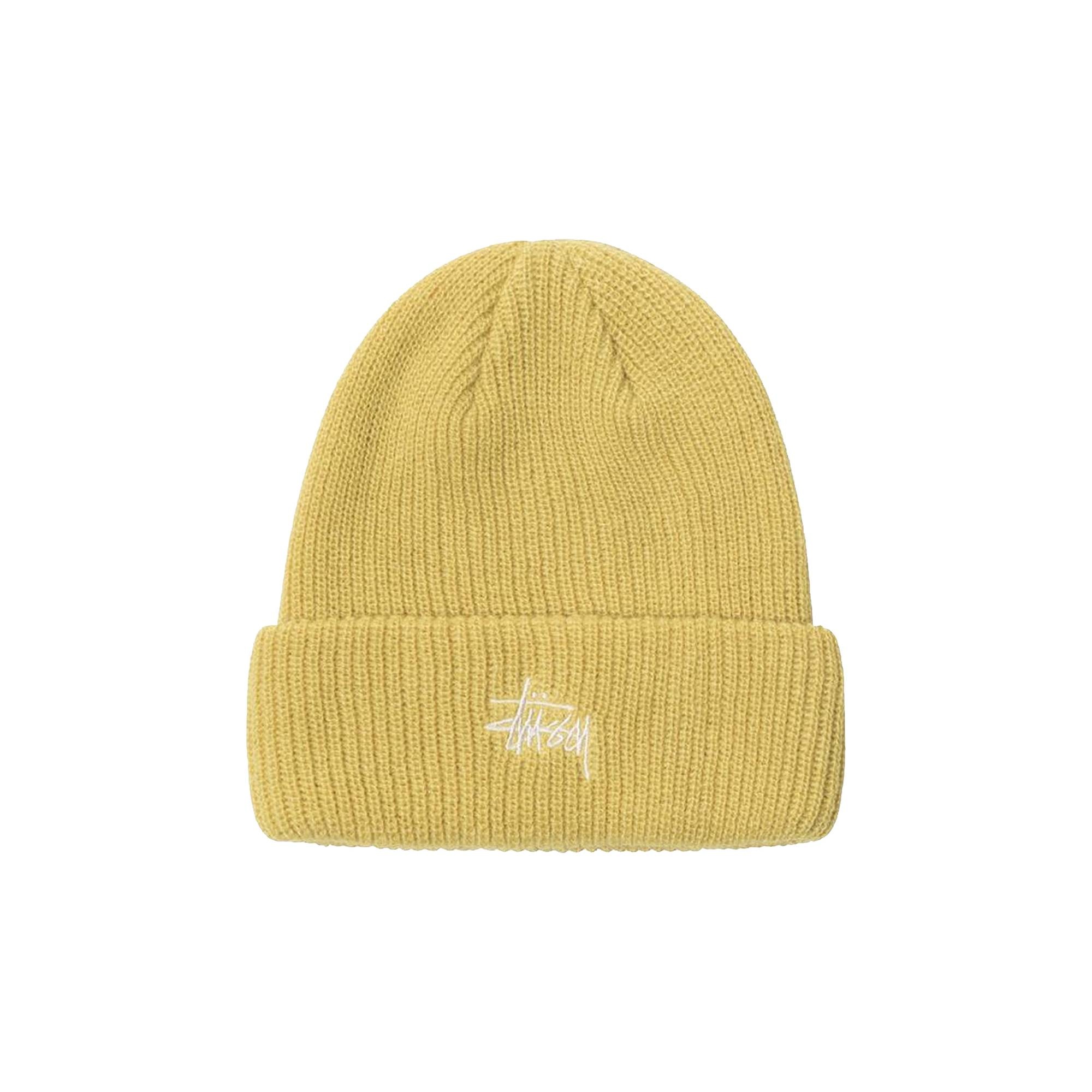 Stussy Stock Cuff Beanie 'Mustard' - 1