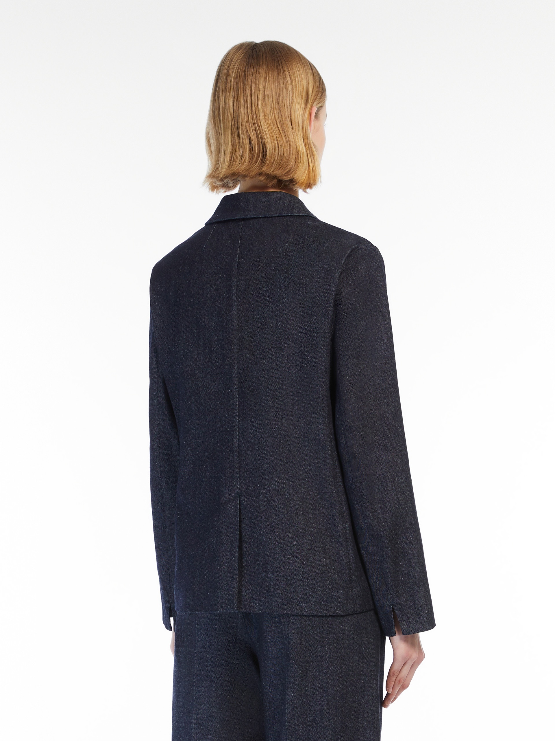 ROBIN Single-breasted denim jacket - 4