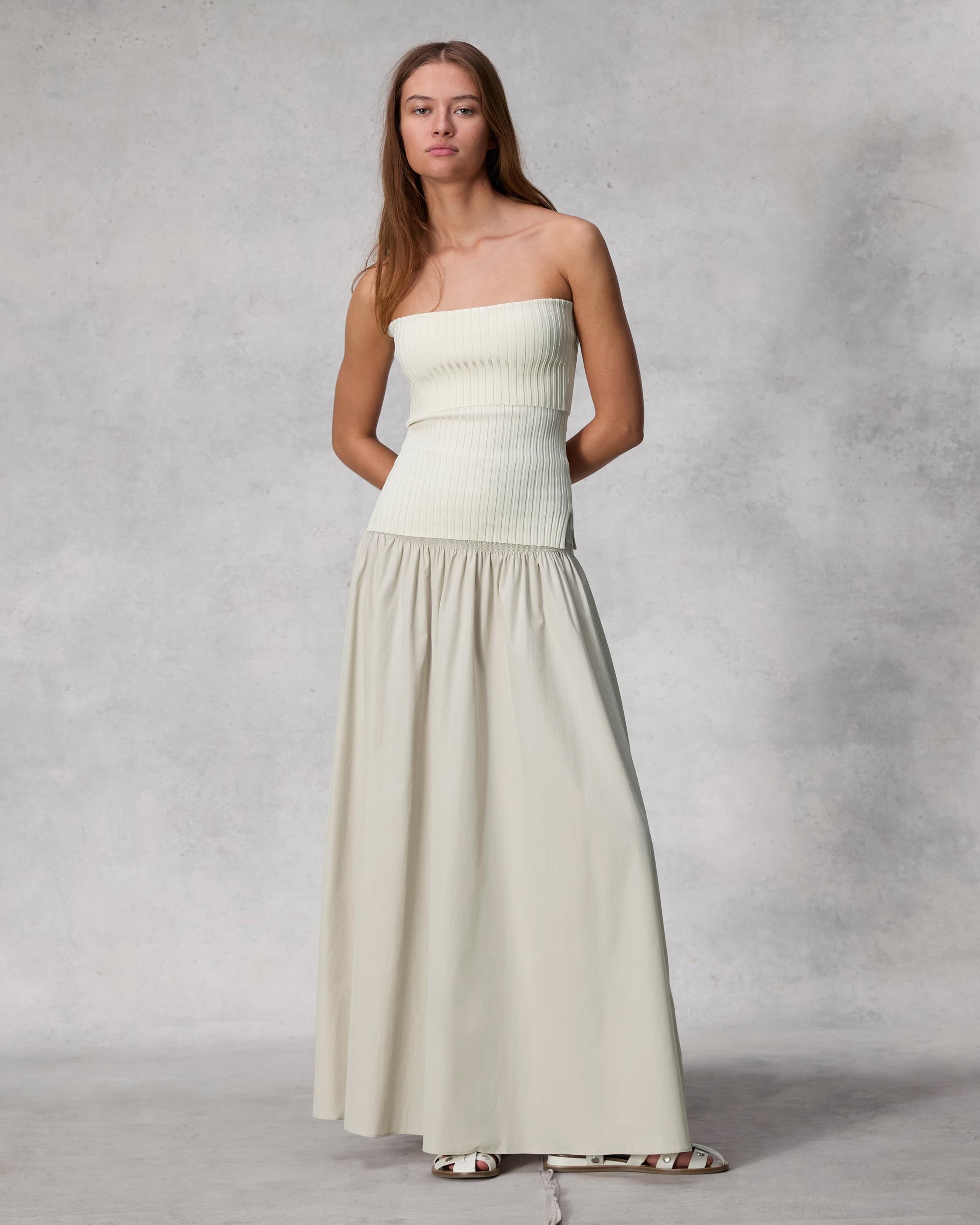 Alice Cotton Poplin Skirt
Maxi - 2