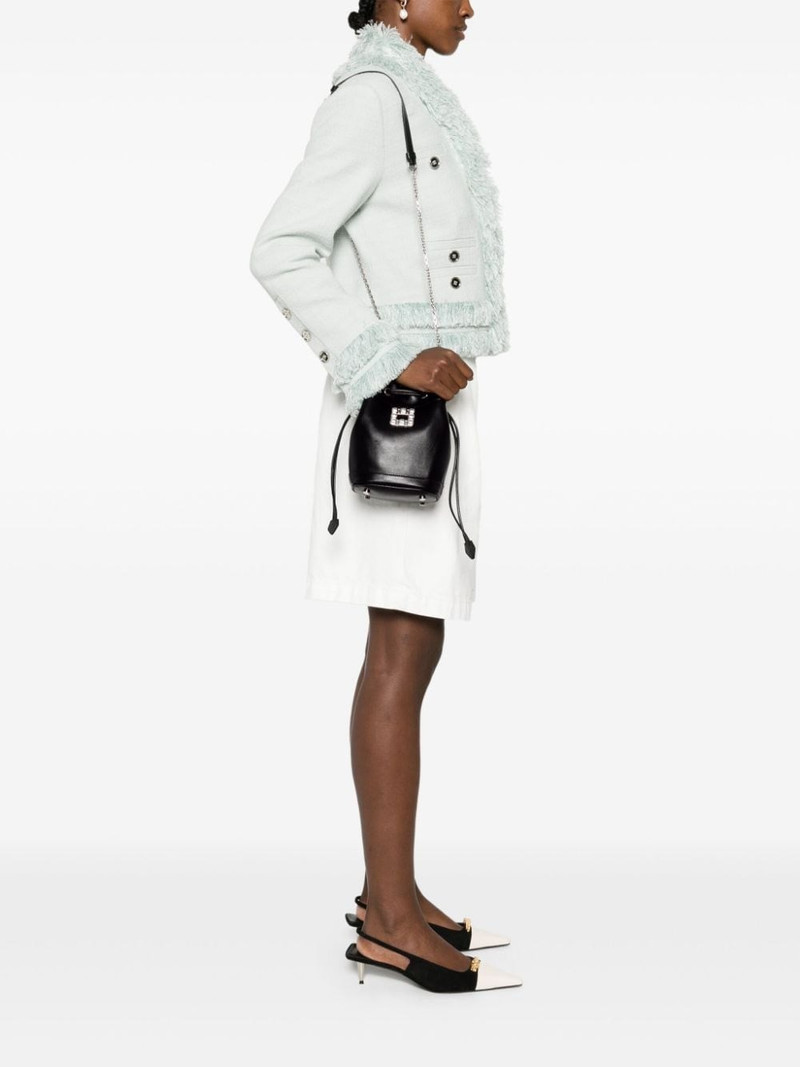 Roger Vivier Tres Vivier leather bucket bag outlook