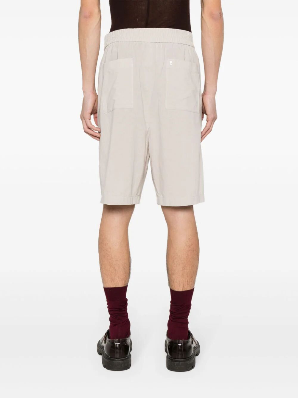 Ami Alexandre Mattiussi Men Elasticated Waist Bermuda - 6