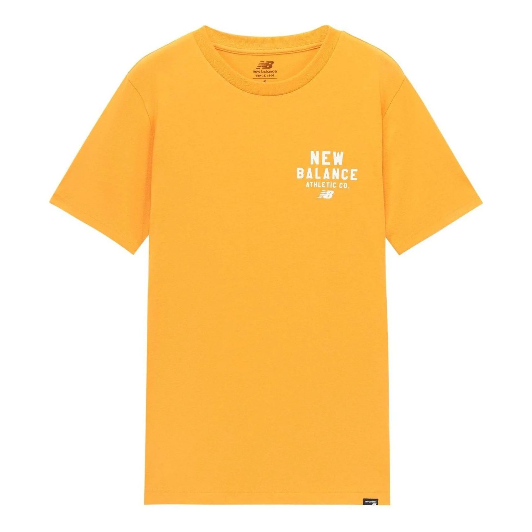 New Balance Round Neck Sports Tee 'Yellow' MT31909-VGL - 1