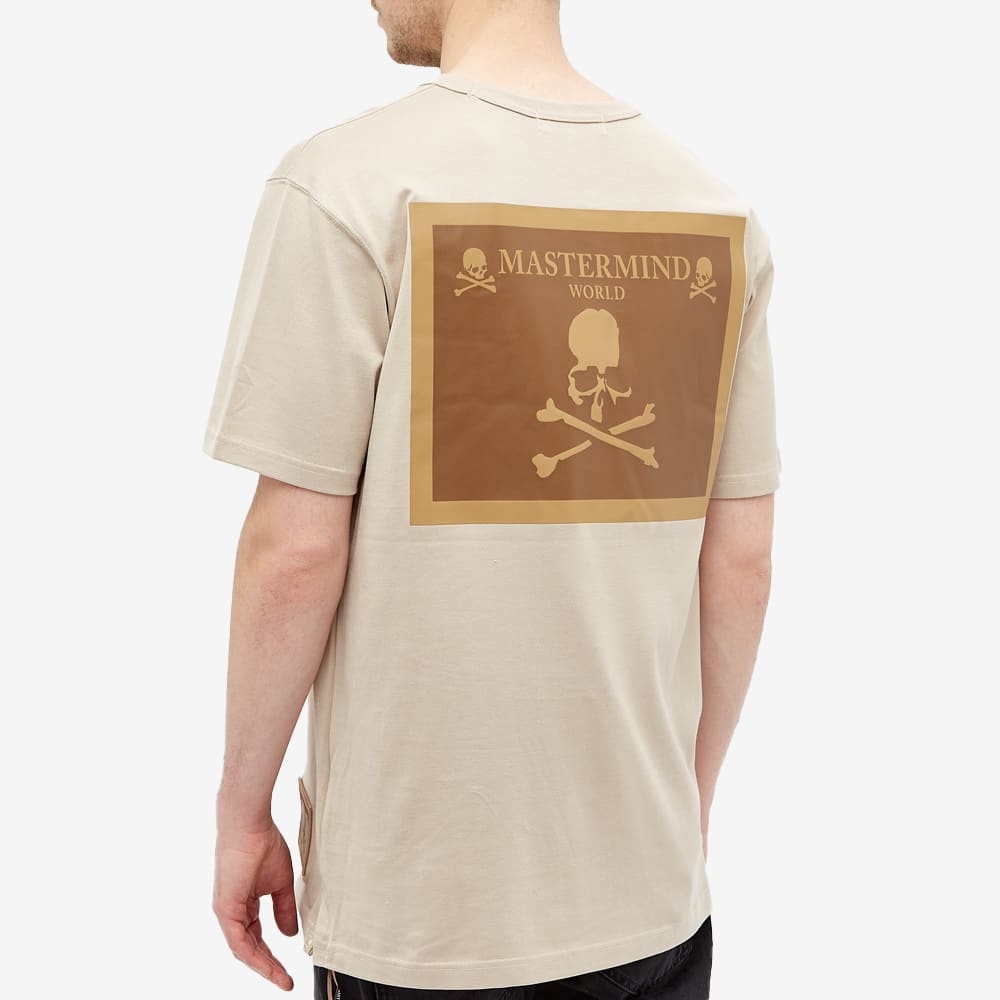 MASTERMIND WORLD Leather Patch Logo Tee - 5