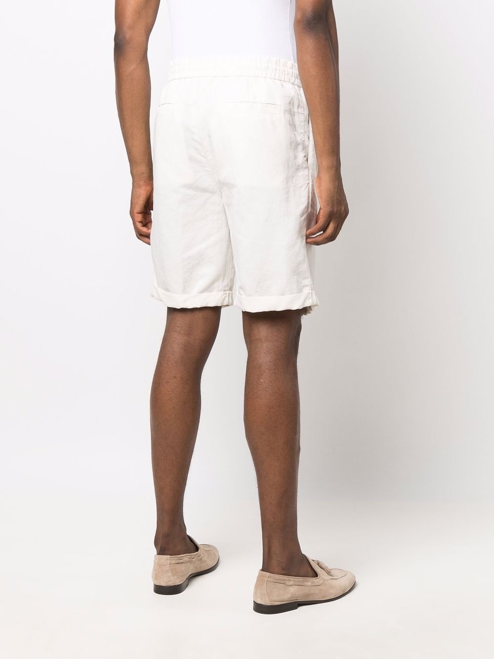 drawstring chino shorts - 4