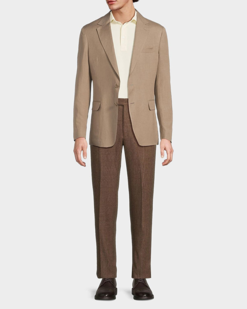 Ralph Lauren Men's Hadley Silk and Linen Single-Breasted Jacket outlook