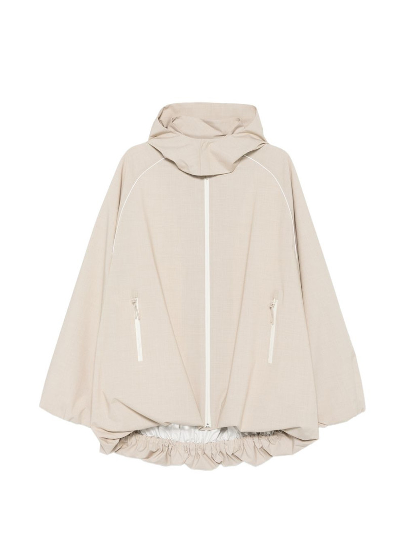 hooded piped jacket 1
