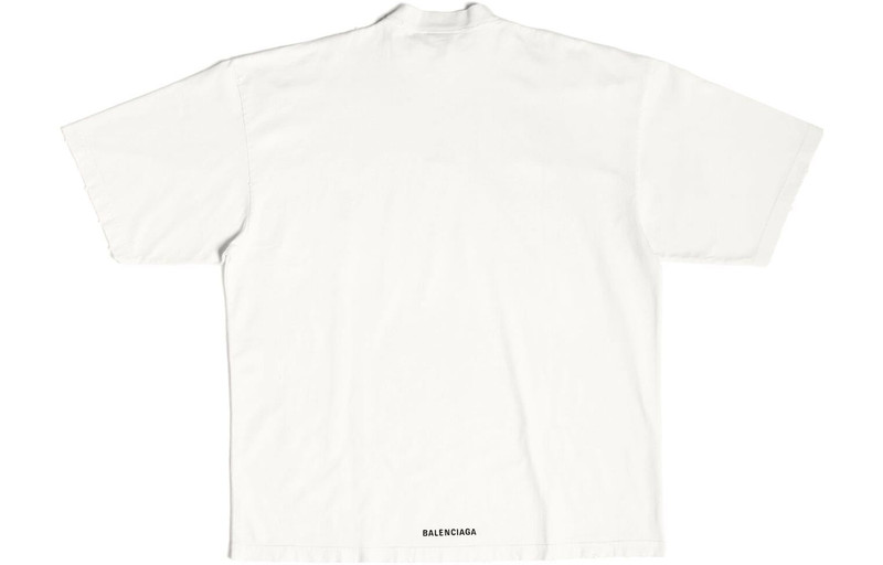 BALENCIAGA Balenciaga Je t'aime T-shirt Large Fit 'White' 744439TOVM79079 outlook