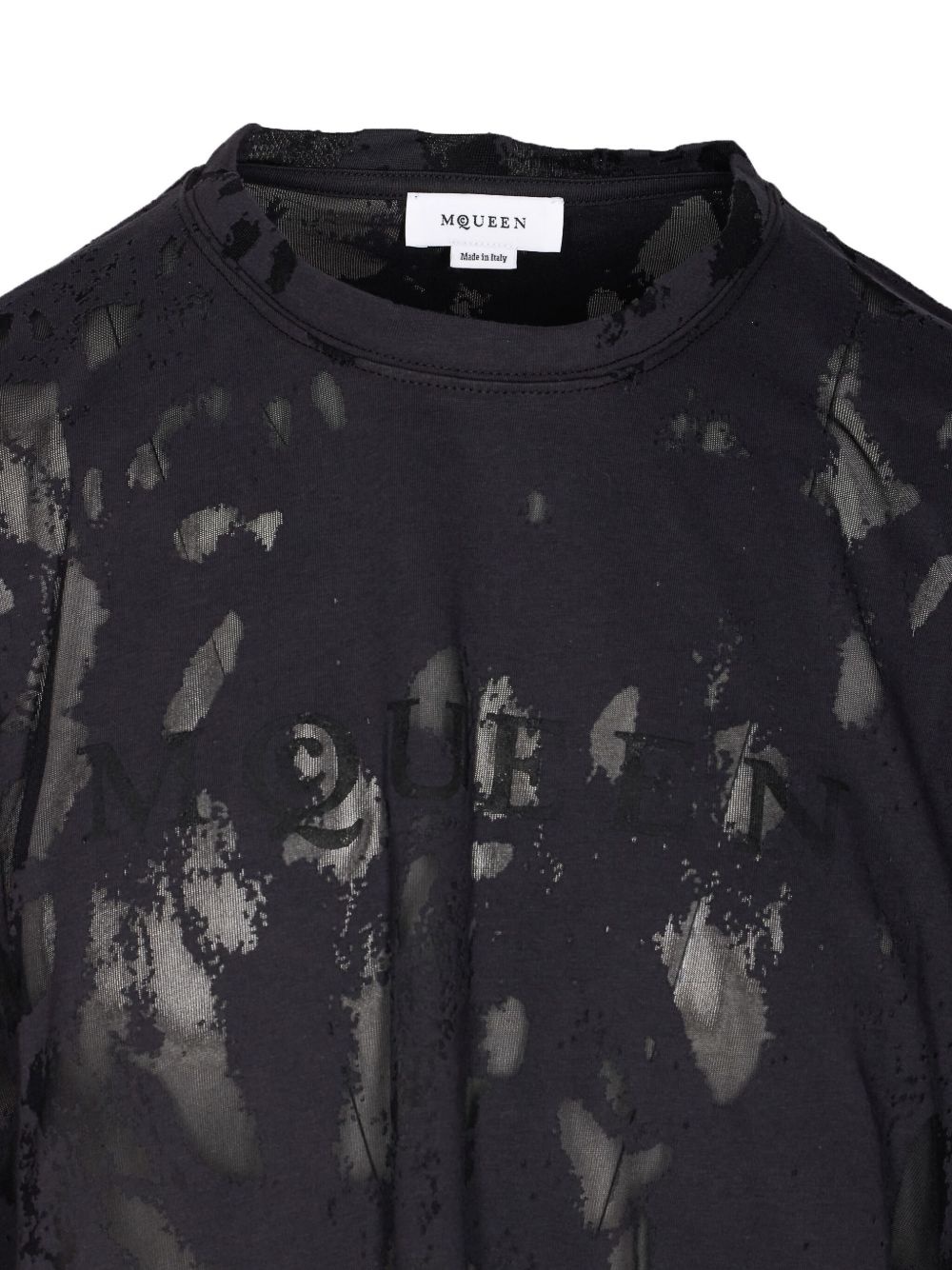 logo-jacquard T-shirt - 4