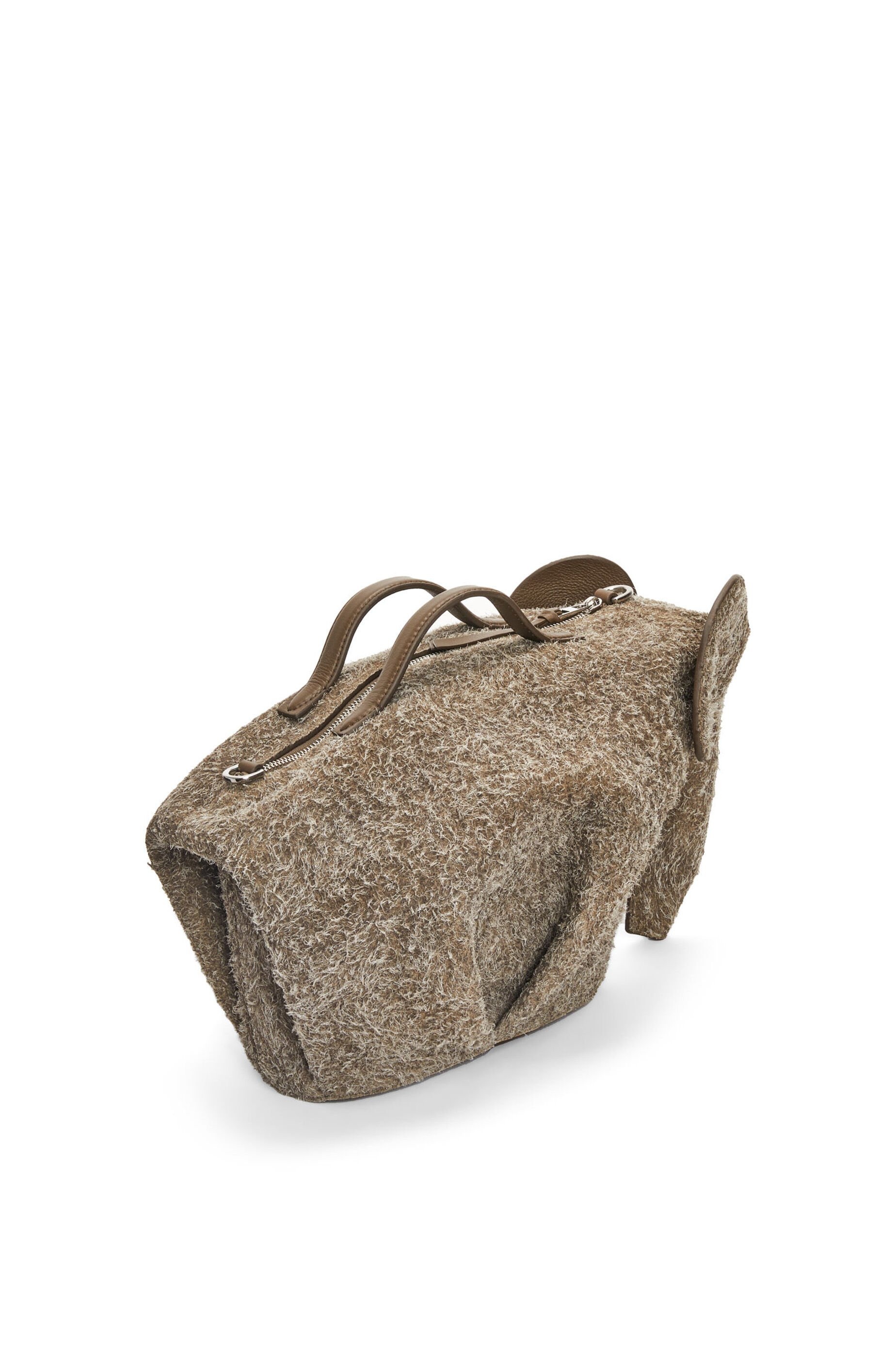 Large Elephant bag in brushed suede - 4