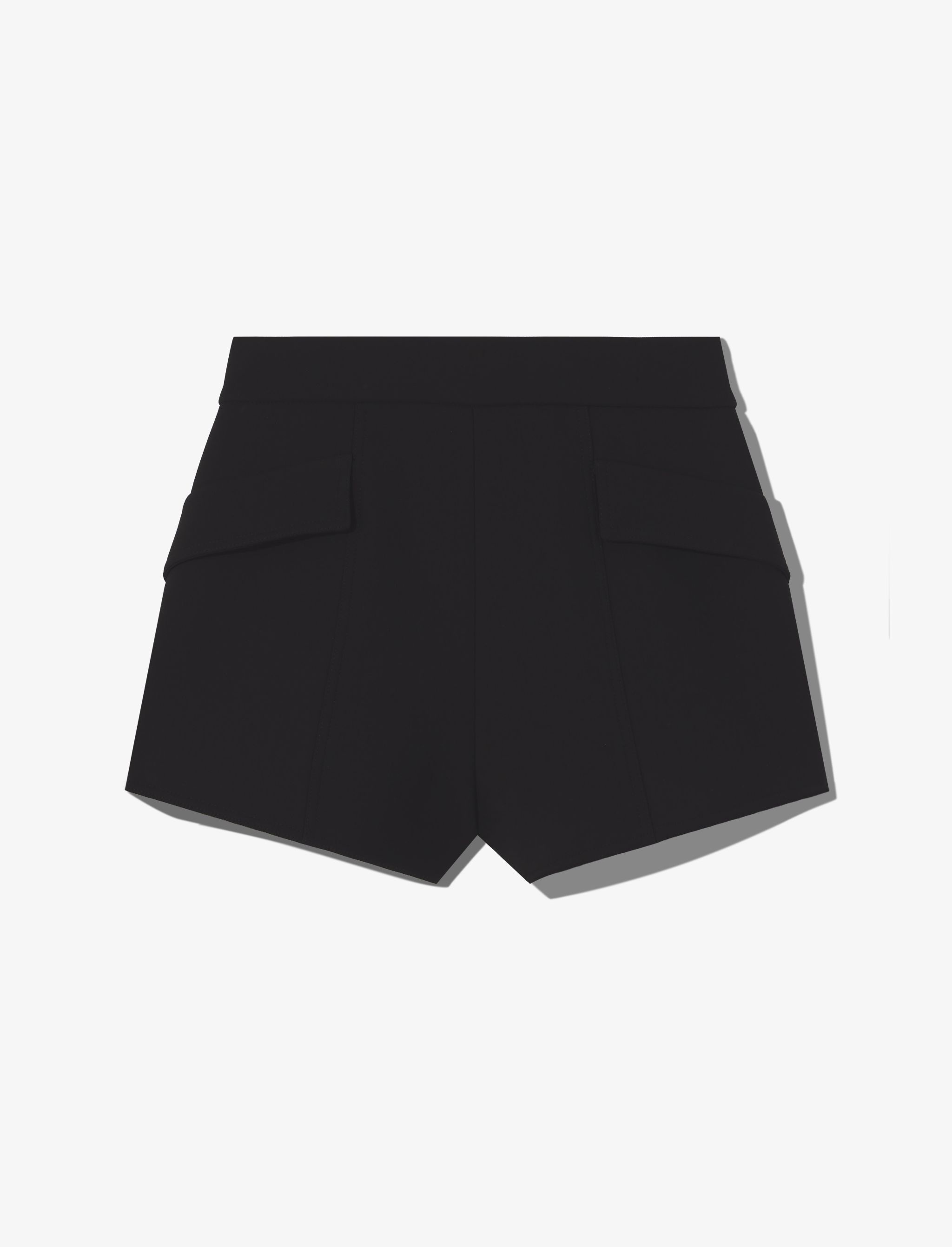 Viscose Suiting Shorts - 1
