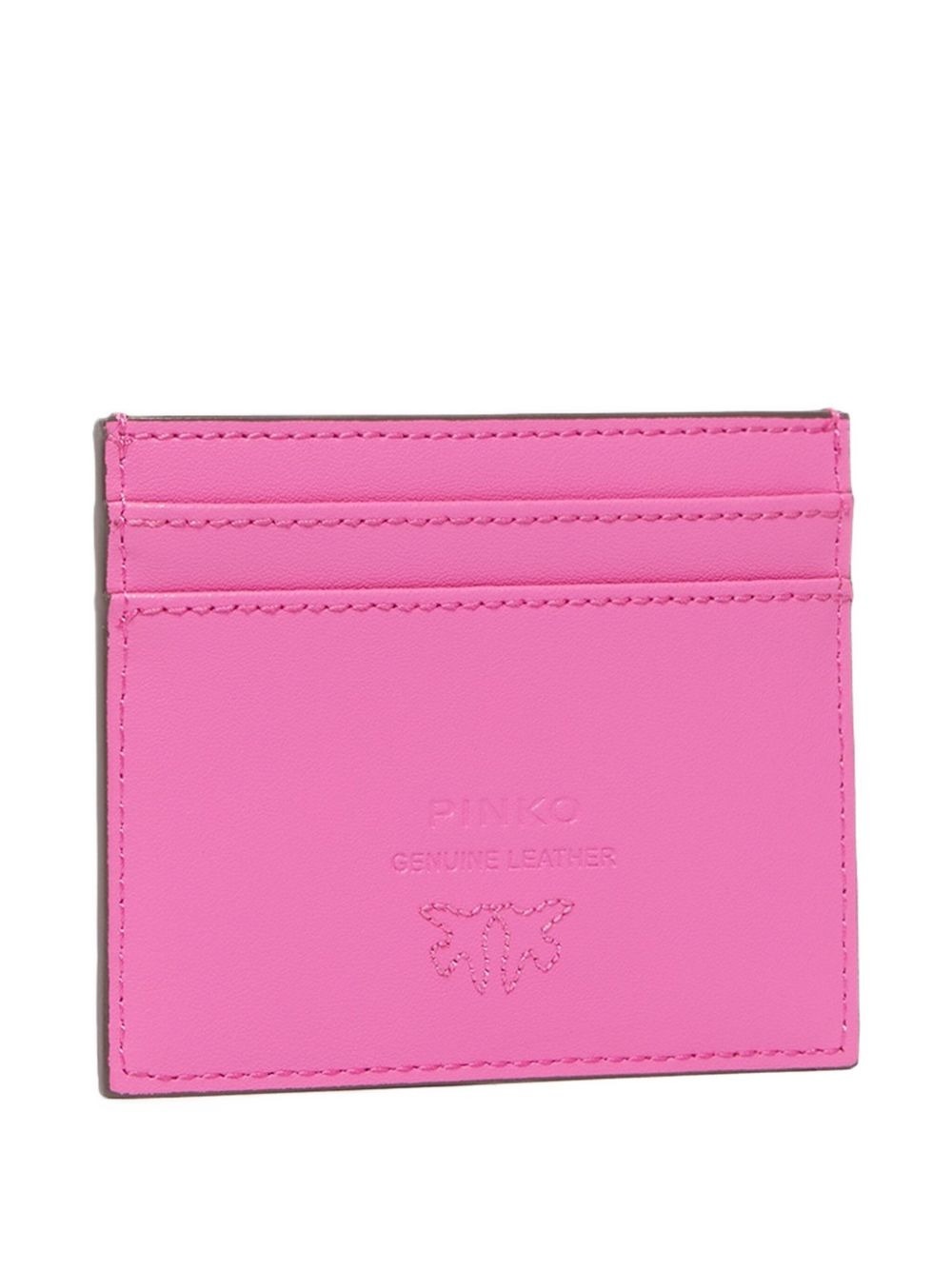 Love Birds leather cardholder - 2