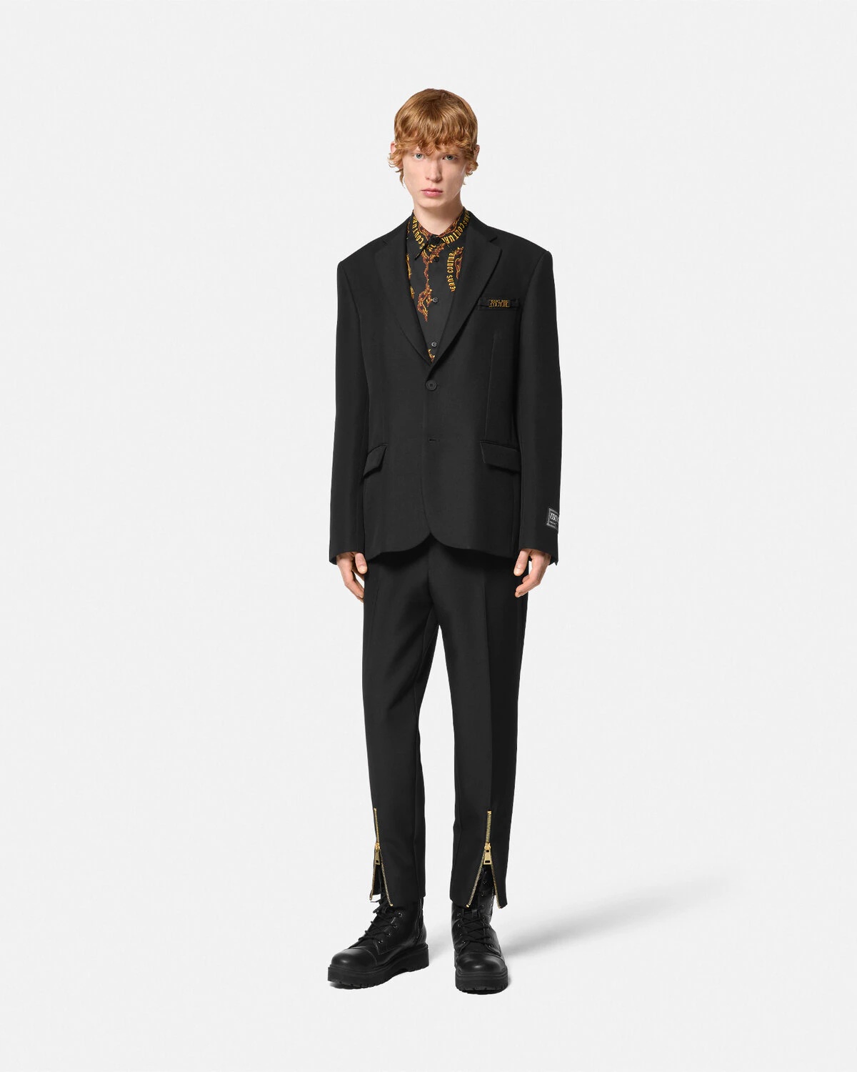 Logo Single-Breasted Blazer - 2