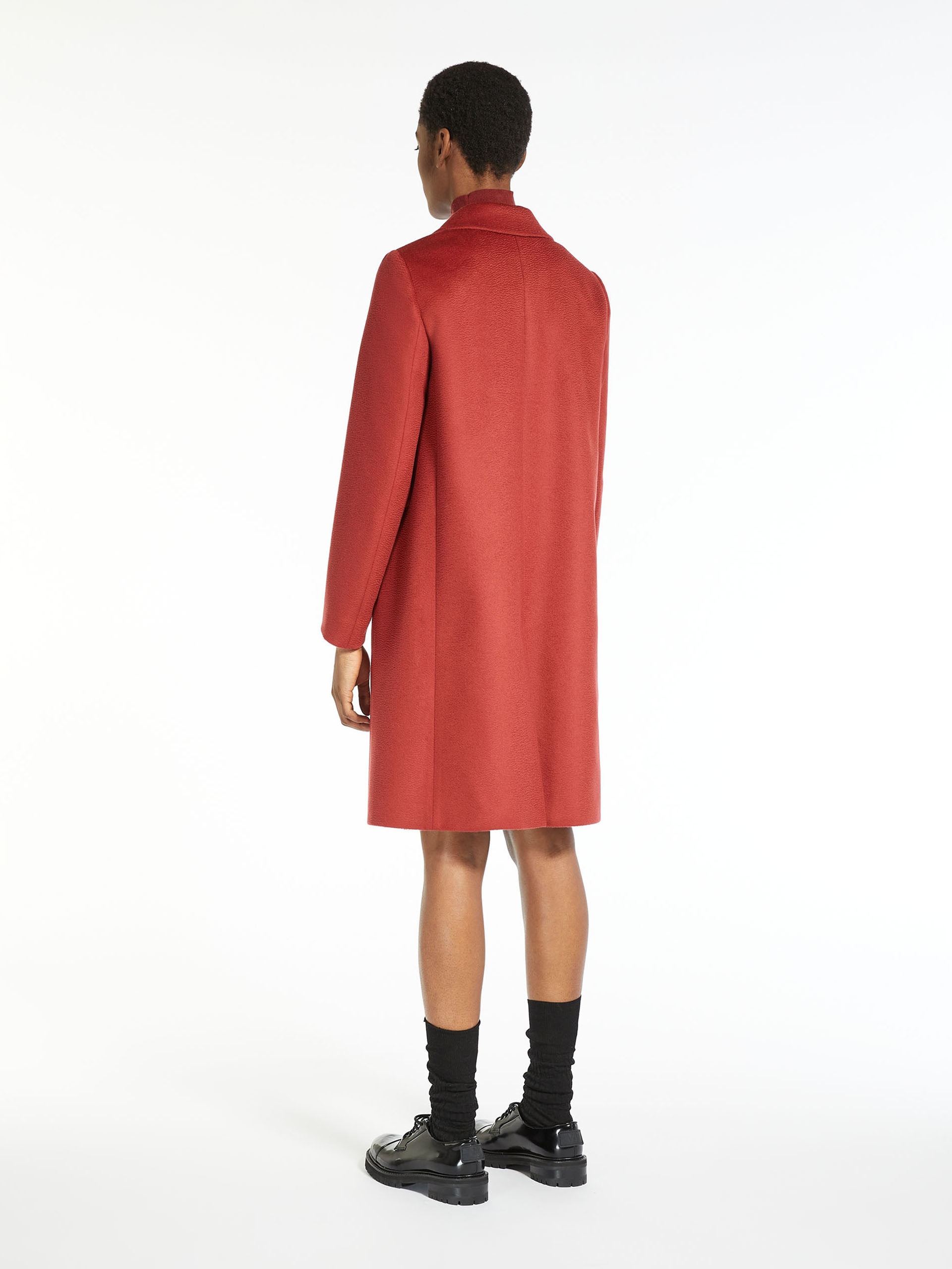 TEVERE Wool broadcloth coat - 4