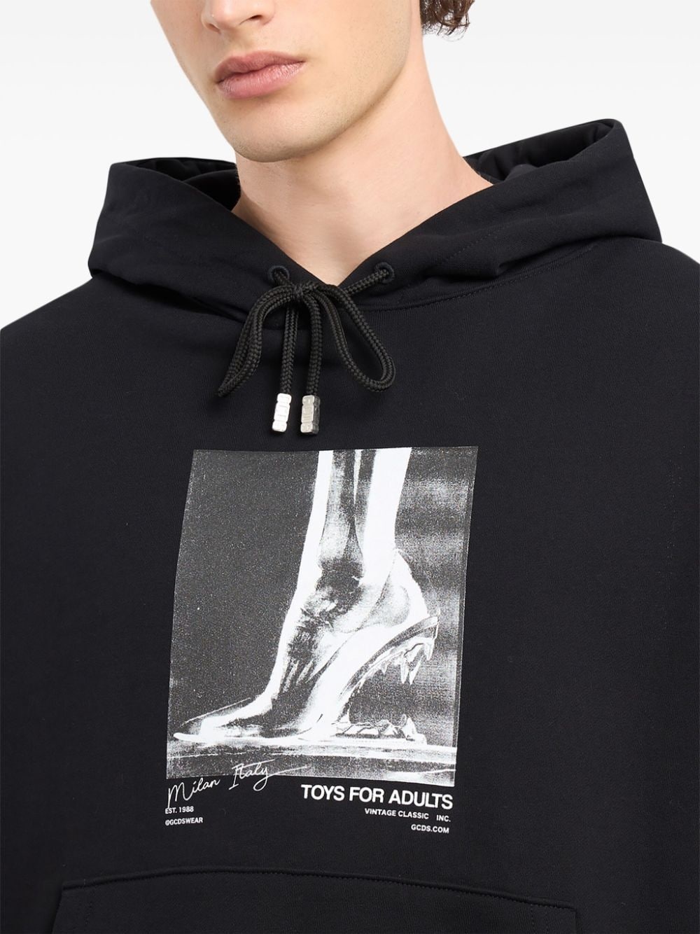 Morso graphic-print hoodie - 6