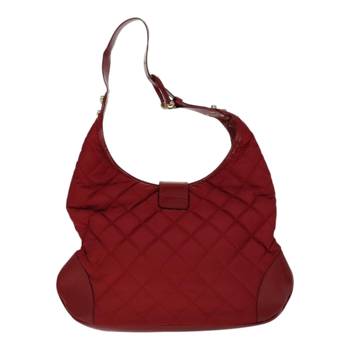 Burberry Shoulder Bag Nylon Red - 3