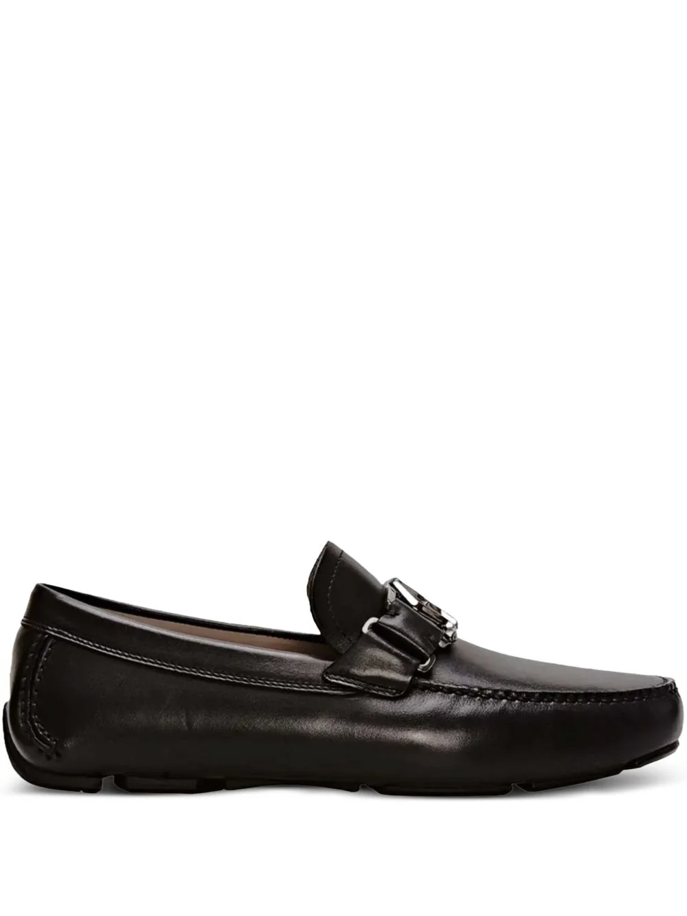 decorative-plaque loafers - 1