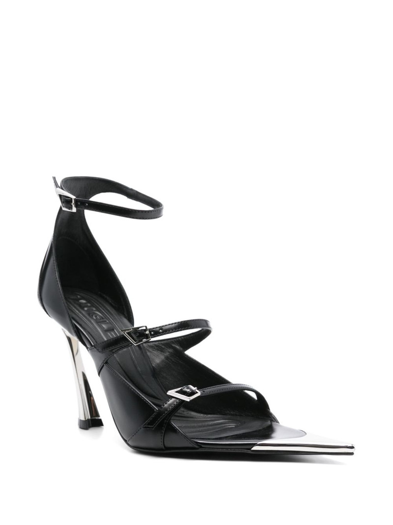 MUGLER 95mm leather sandals outlook