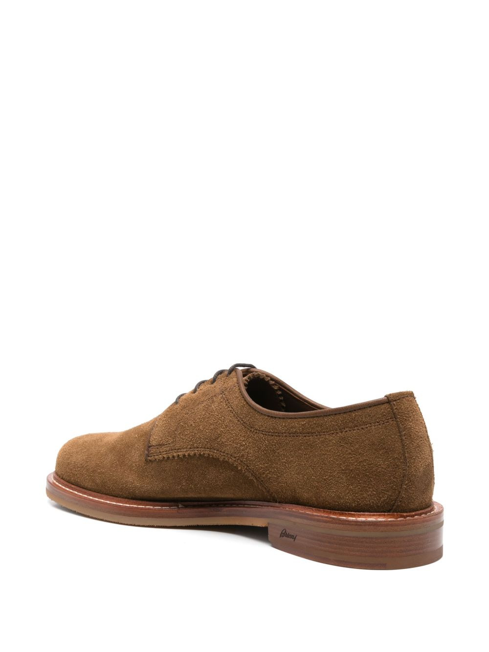 suede derby shoes - 3