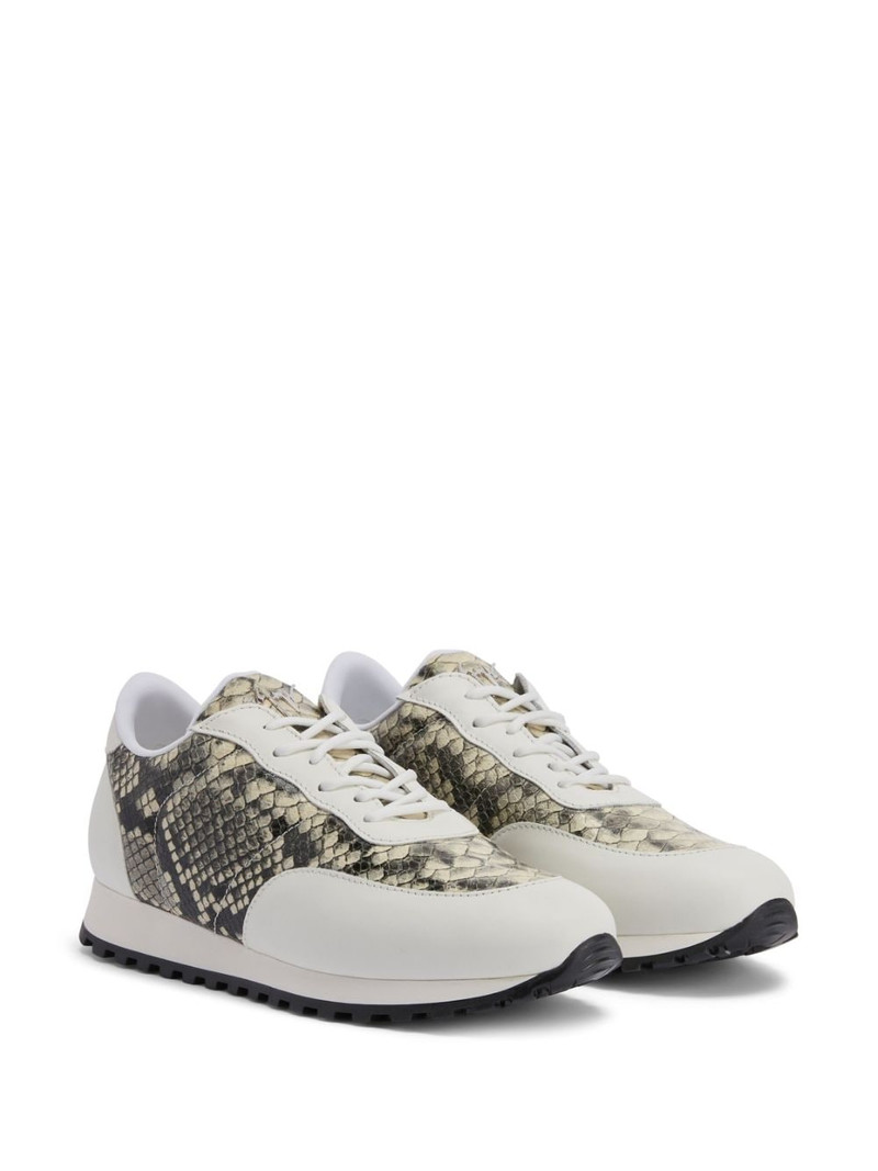 Giuseppe Zanotti Jimi Running python-print sneakers outlook