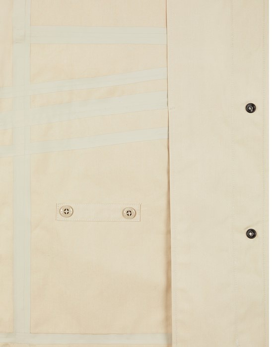 704F1 WEATHERPROOF COTTON CANVAS_ GHOST PIECE BEIGE - 6