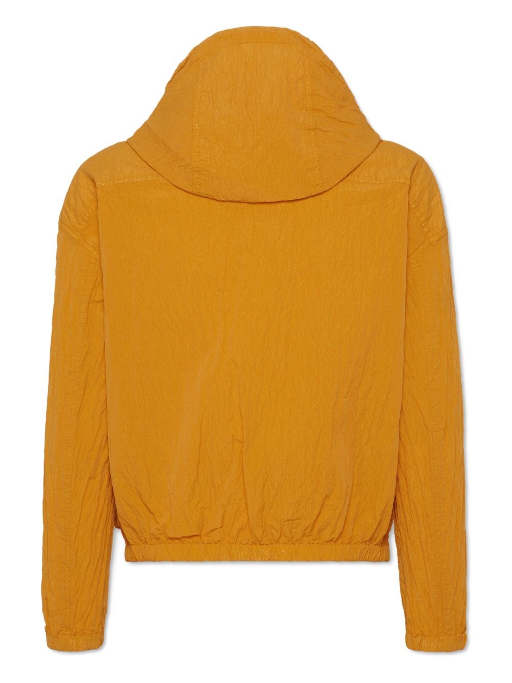 logo-print hooded jacket - 2