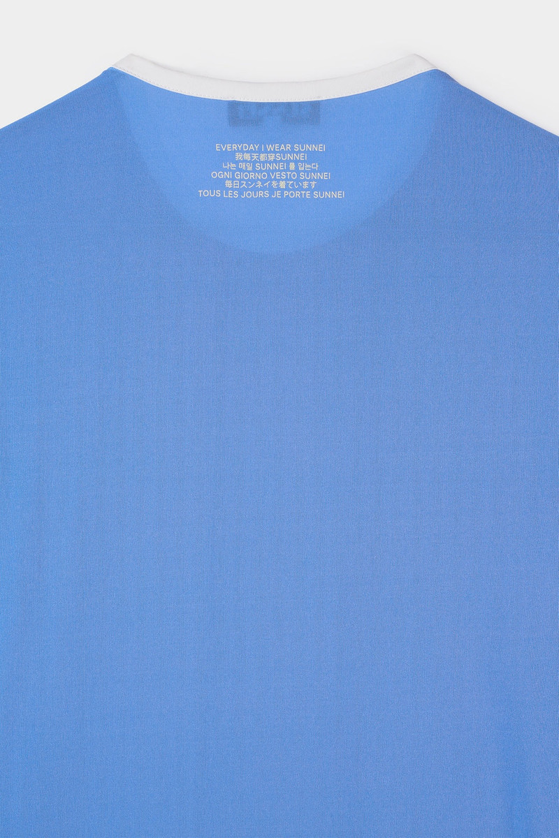 SUPER STRETCH SHORTSLEEVE TOP / sapphire blue 6