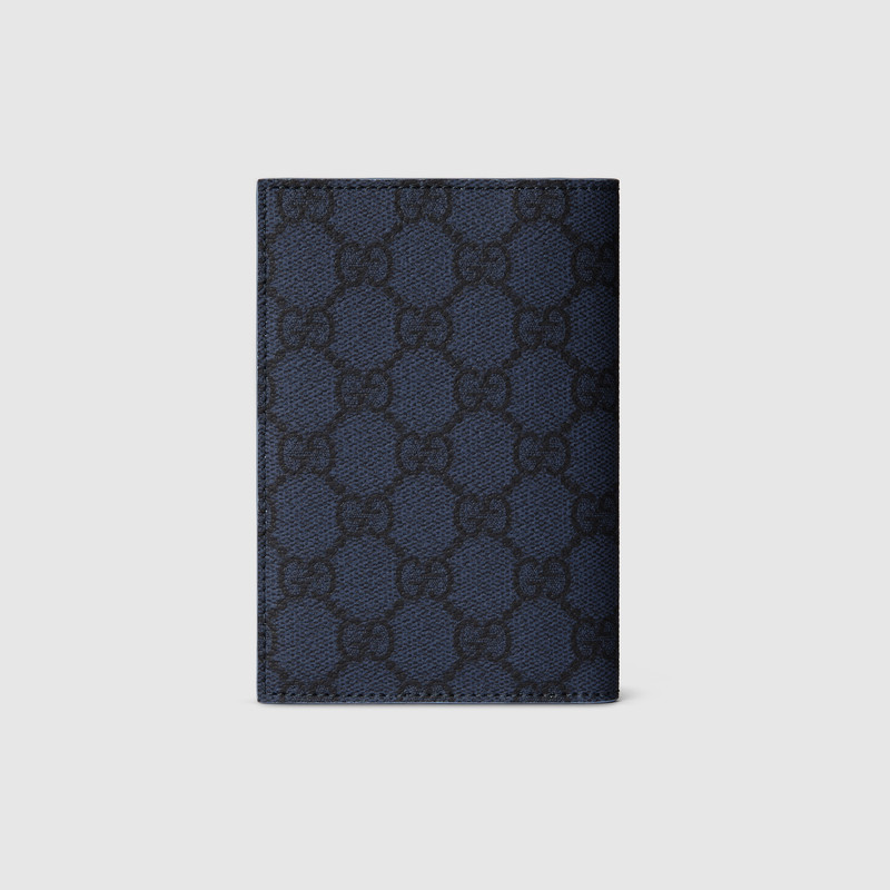 Blue interior GG passport case 4