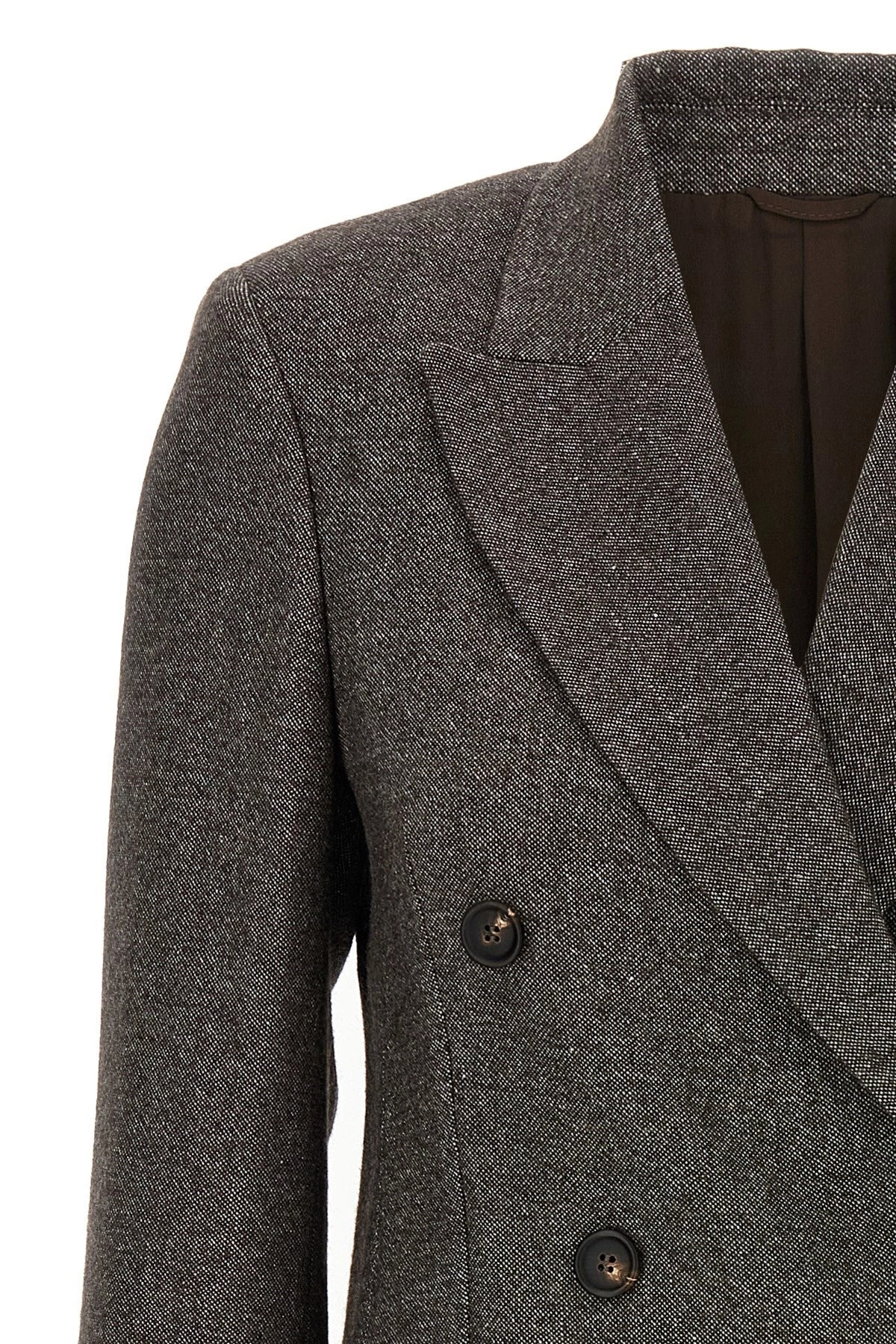 Brunello Cucinelli Women Blazer Tweed Monile - 3