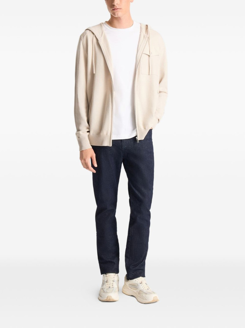 Fusalp Mayance zip-up wool hoodie outlook