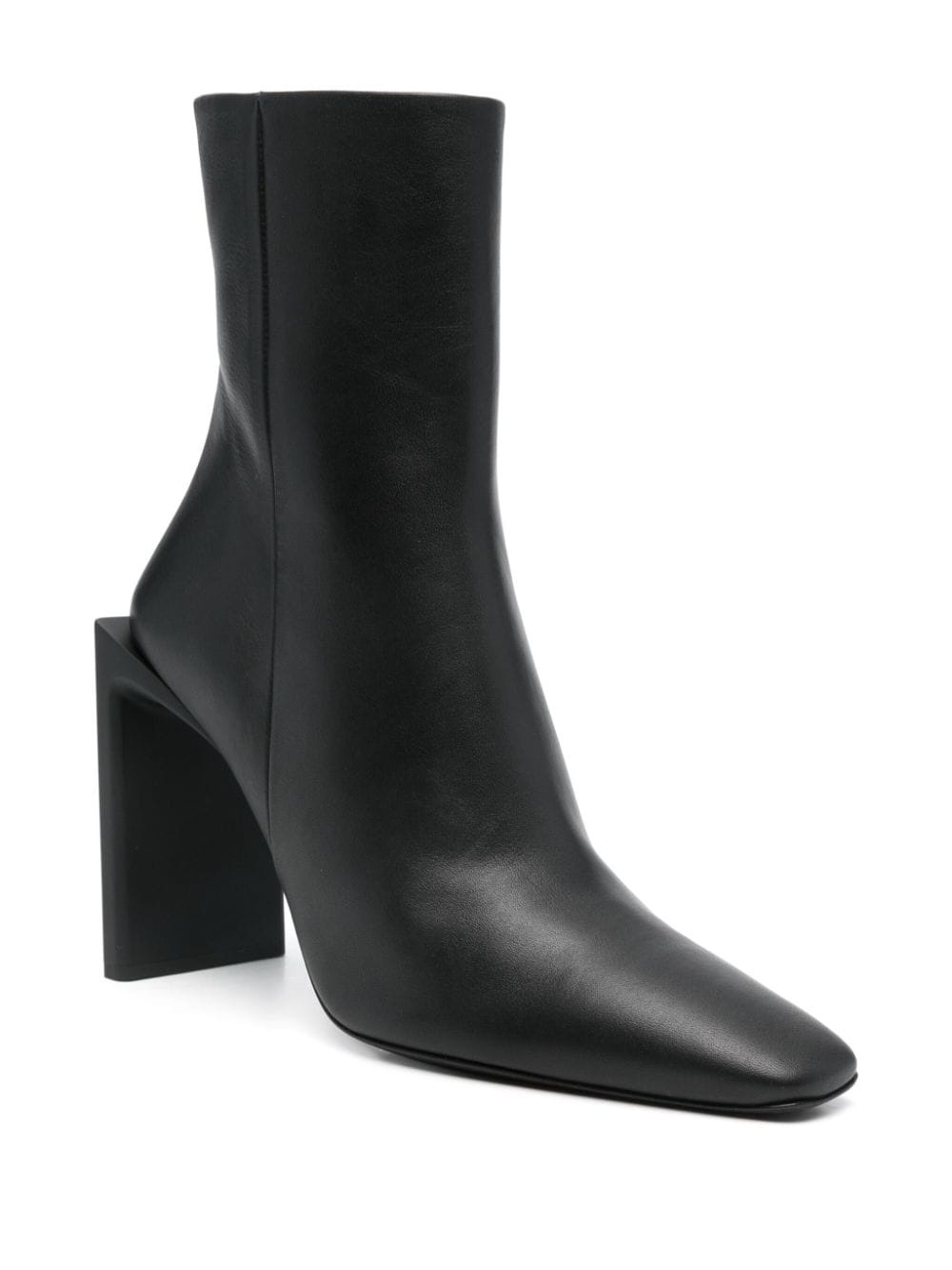 100mm leather boots - 2