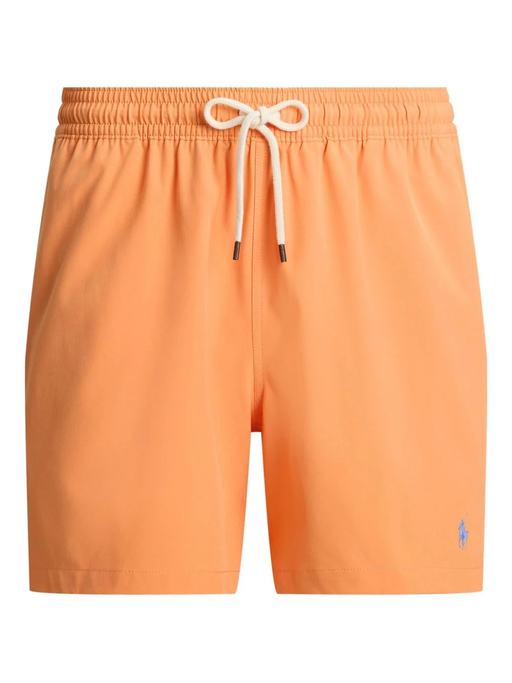 drawstring embroidered swim trunk - 1