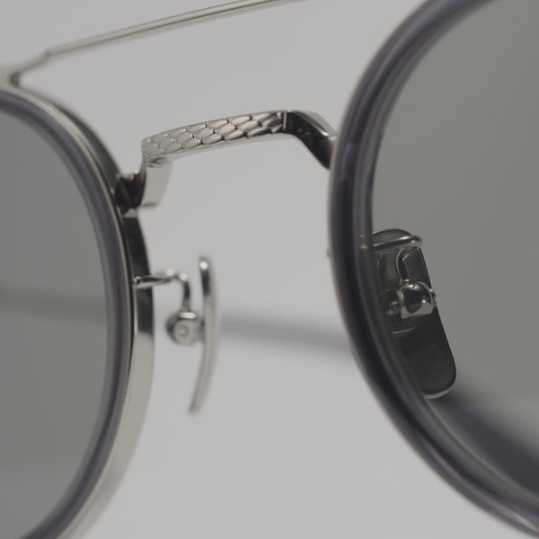 BREITLING CHRONO 0002 ROUND SUNGLASSES - 4