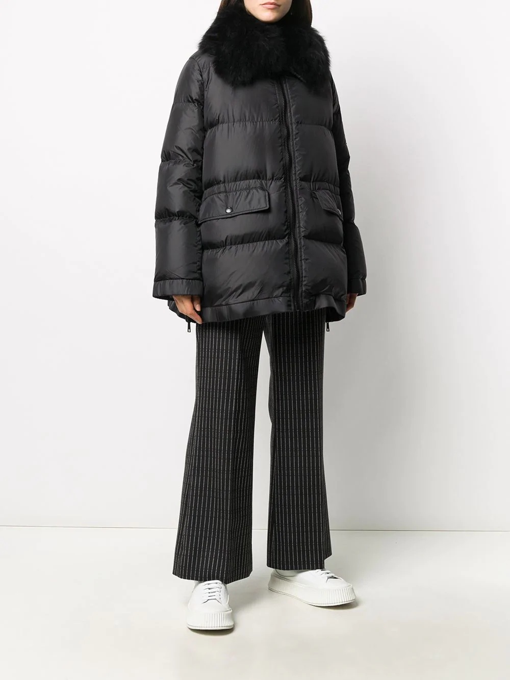 quilted puffer coat - 3