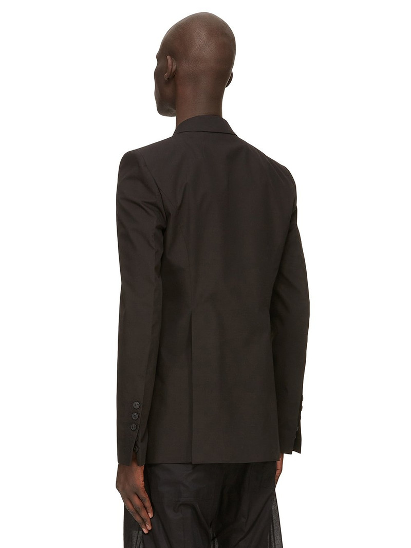 Rick Owens Black Hollywood Fogpocket Soft Soft Blazer outlook