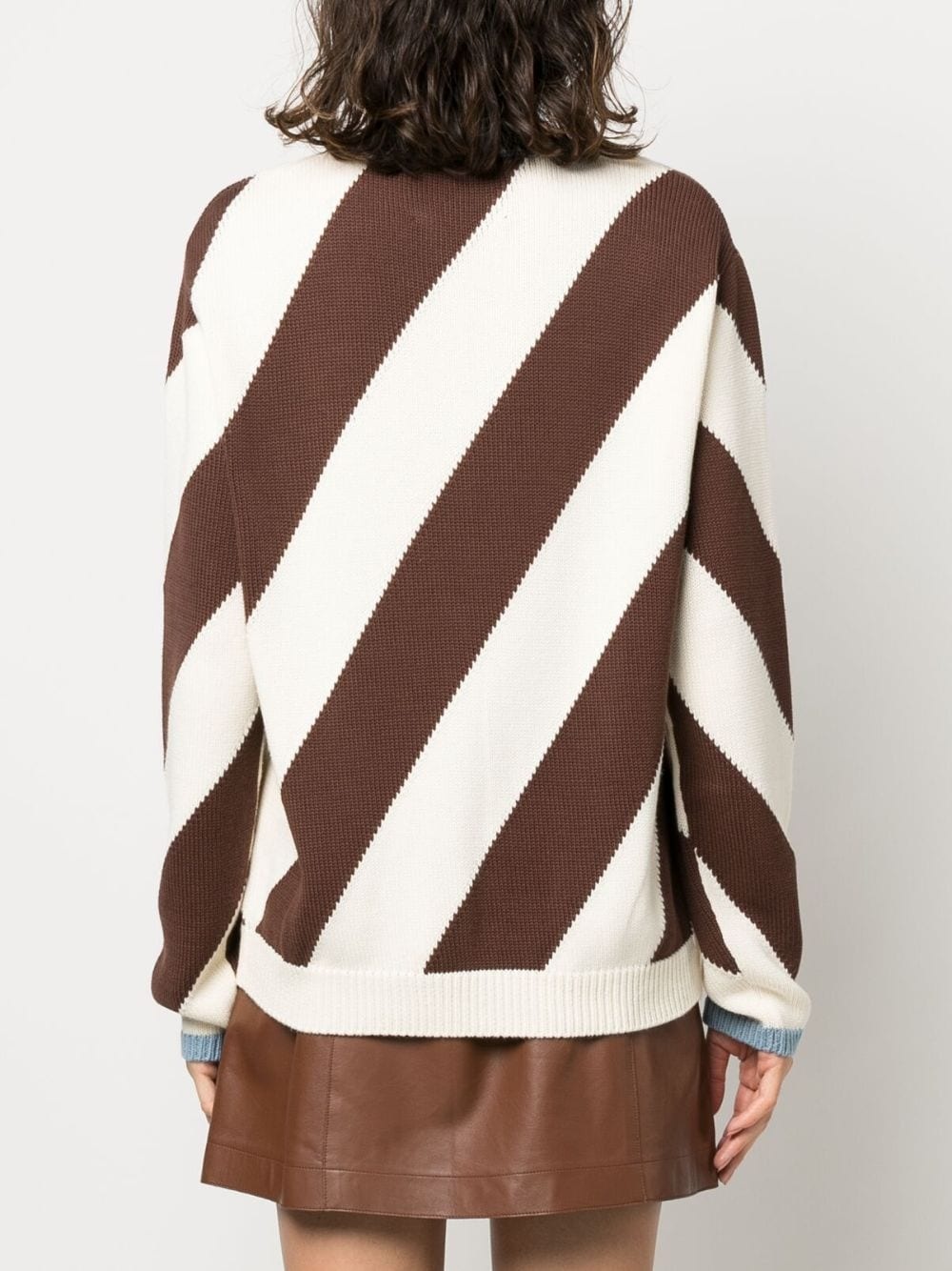 Veneziana striped cotton jumper - 4