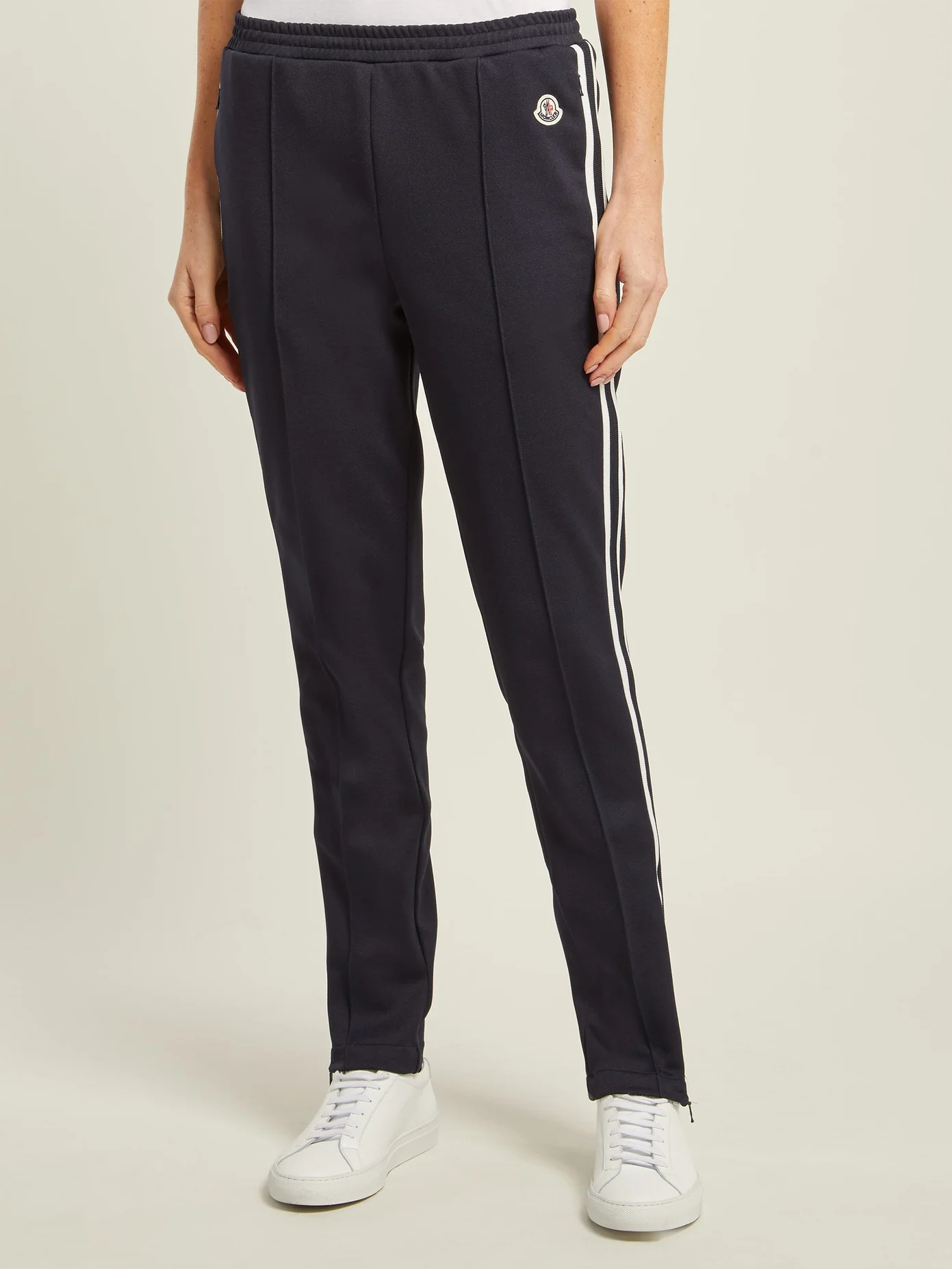 Taped side technical track pants - 4