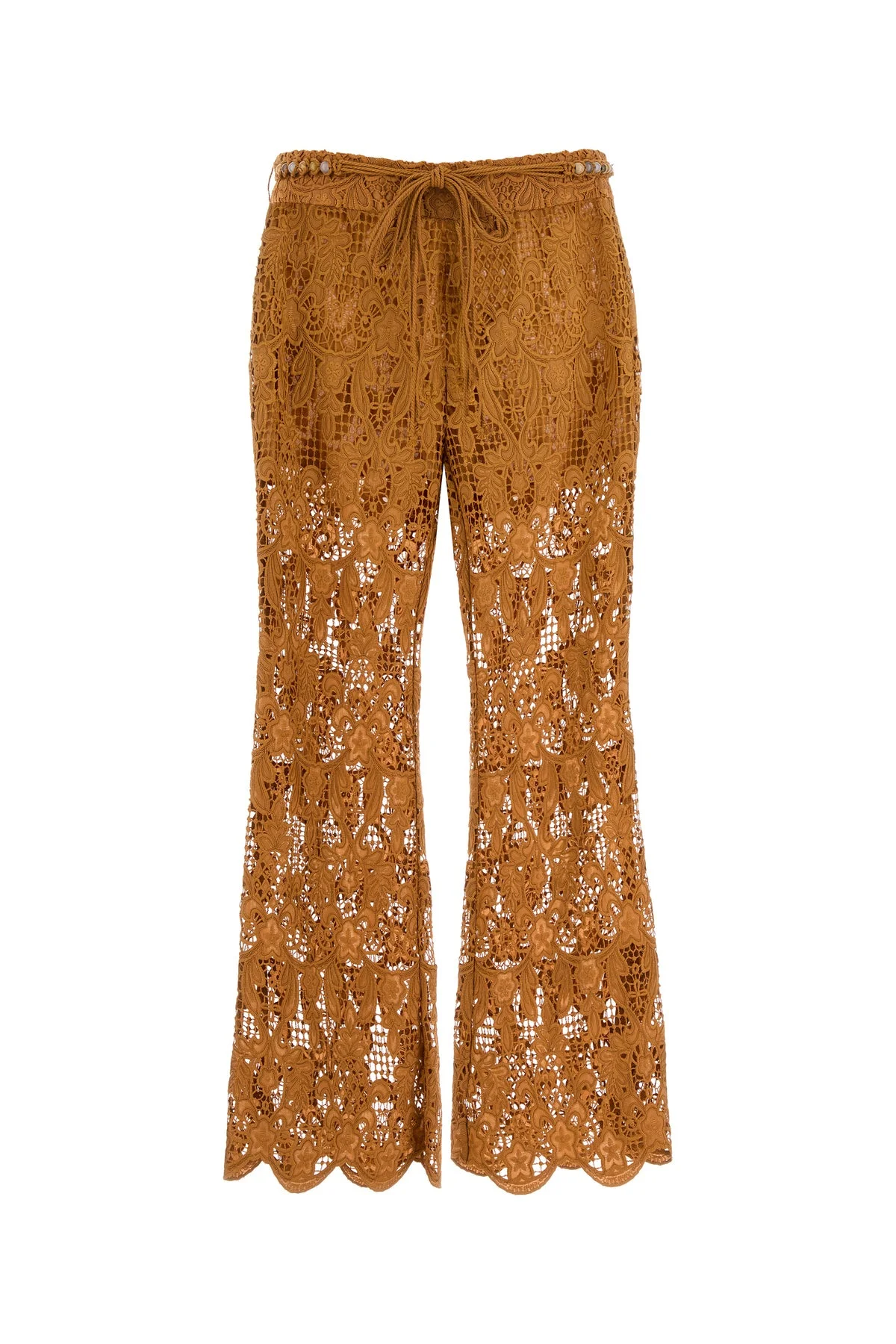 orange lace Coco pant - 1